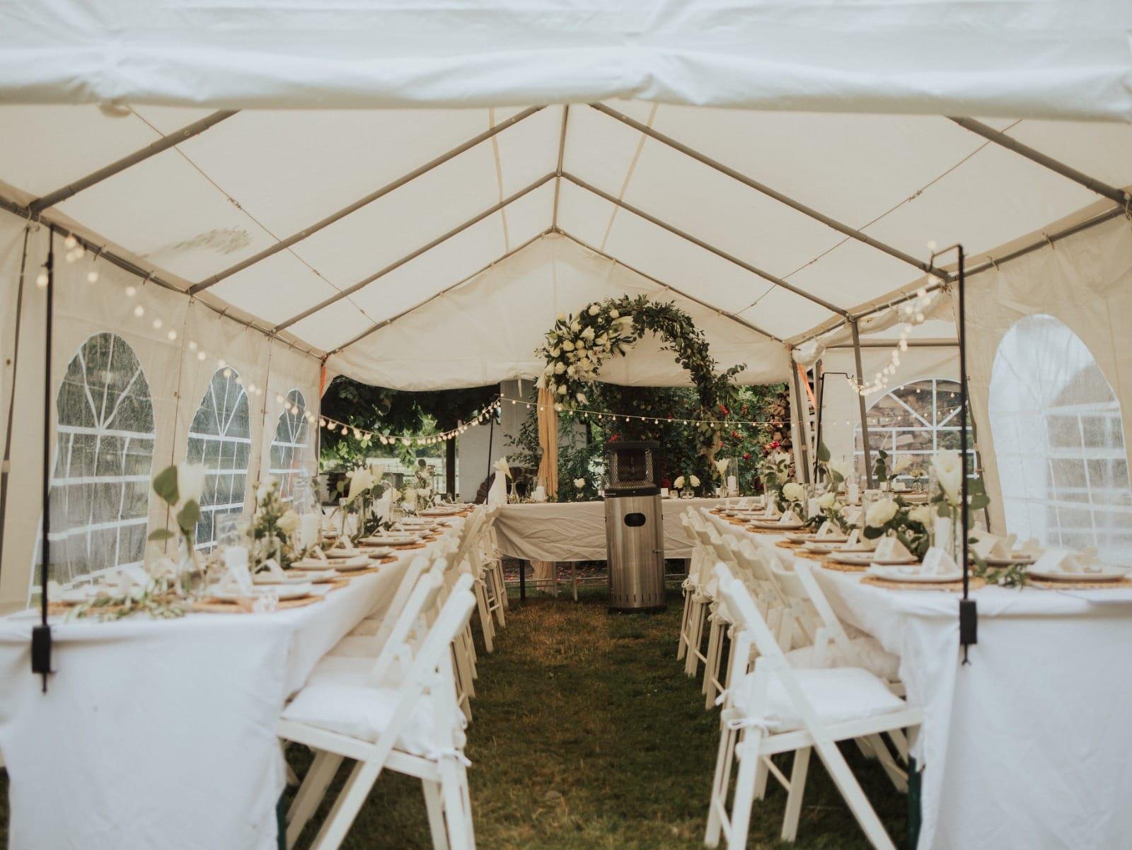 Bild von unserem Zelt